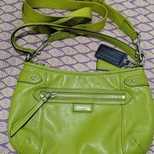 Coach purse olive green